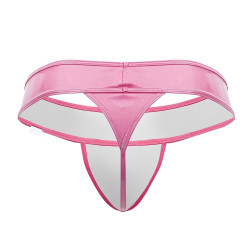 CandyMan String Effet Mouillé Venilia Rose